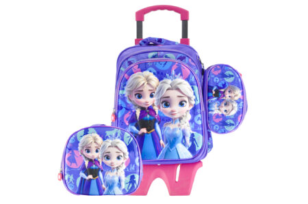 Sac à Dos Elsa 17"+ Lunchbox et Trousse