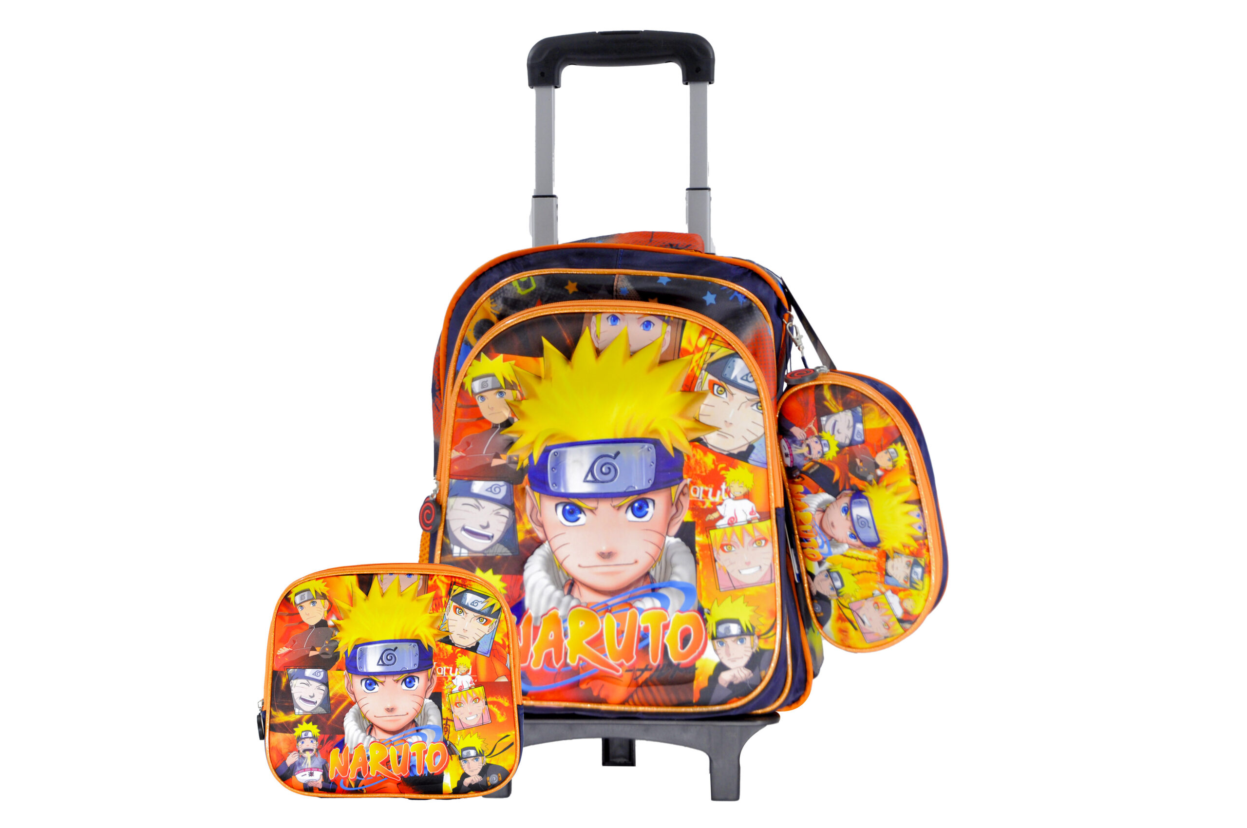 Sac à Dos Naruto 15"+ Lunchbox et Trousse