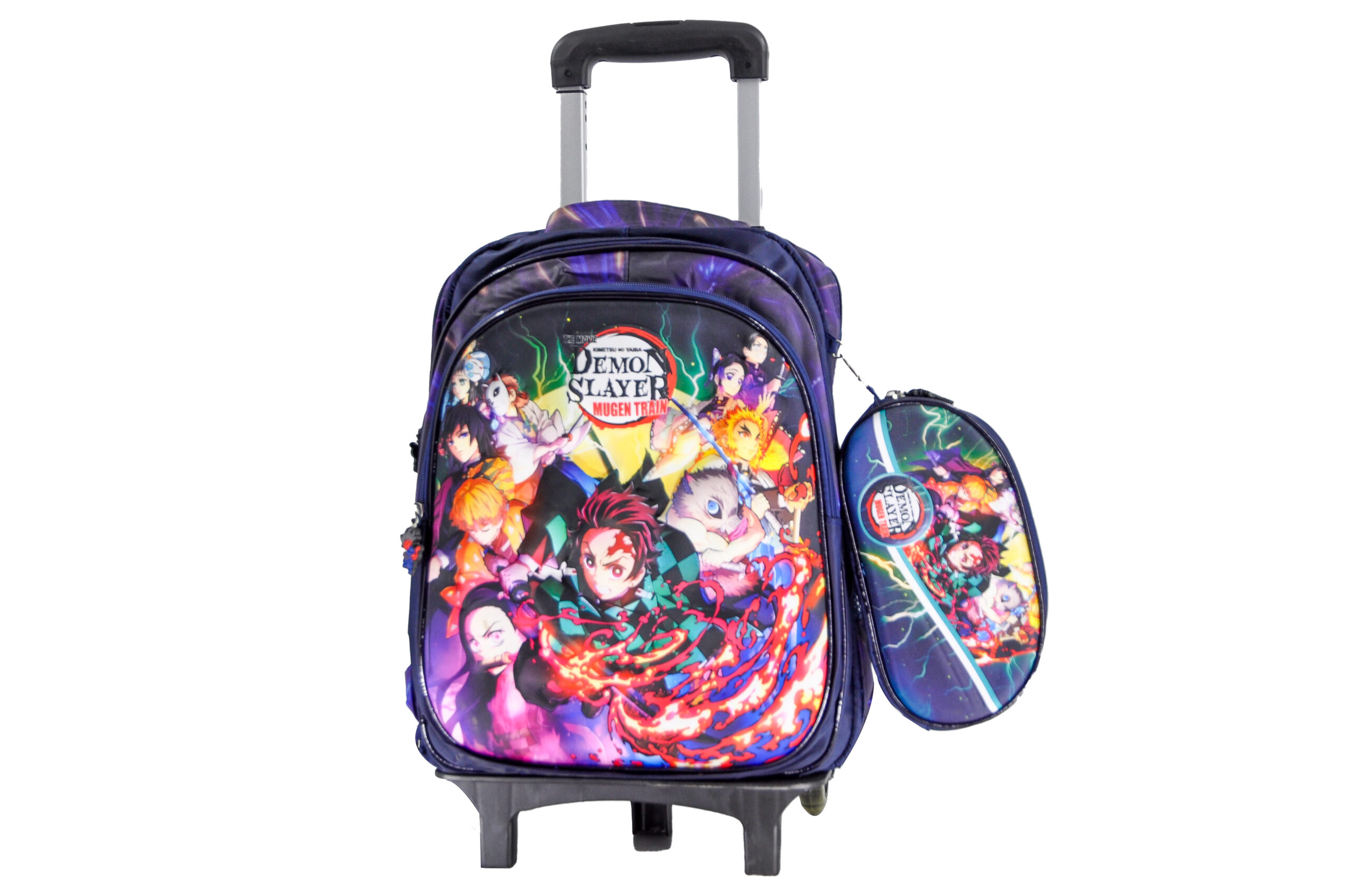 Sac à Dos Demon Slayer 15"+ Lunchbox et Trousse – Image 2