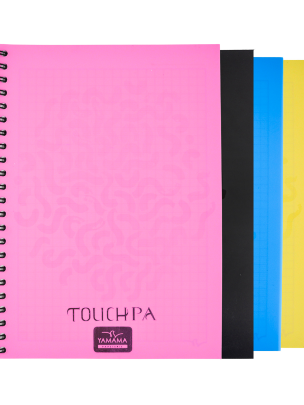 Cahier WIRO 300P Grand Format Plastifier/Cartonné 90G TOUCHPA - YAMAMA