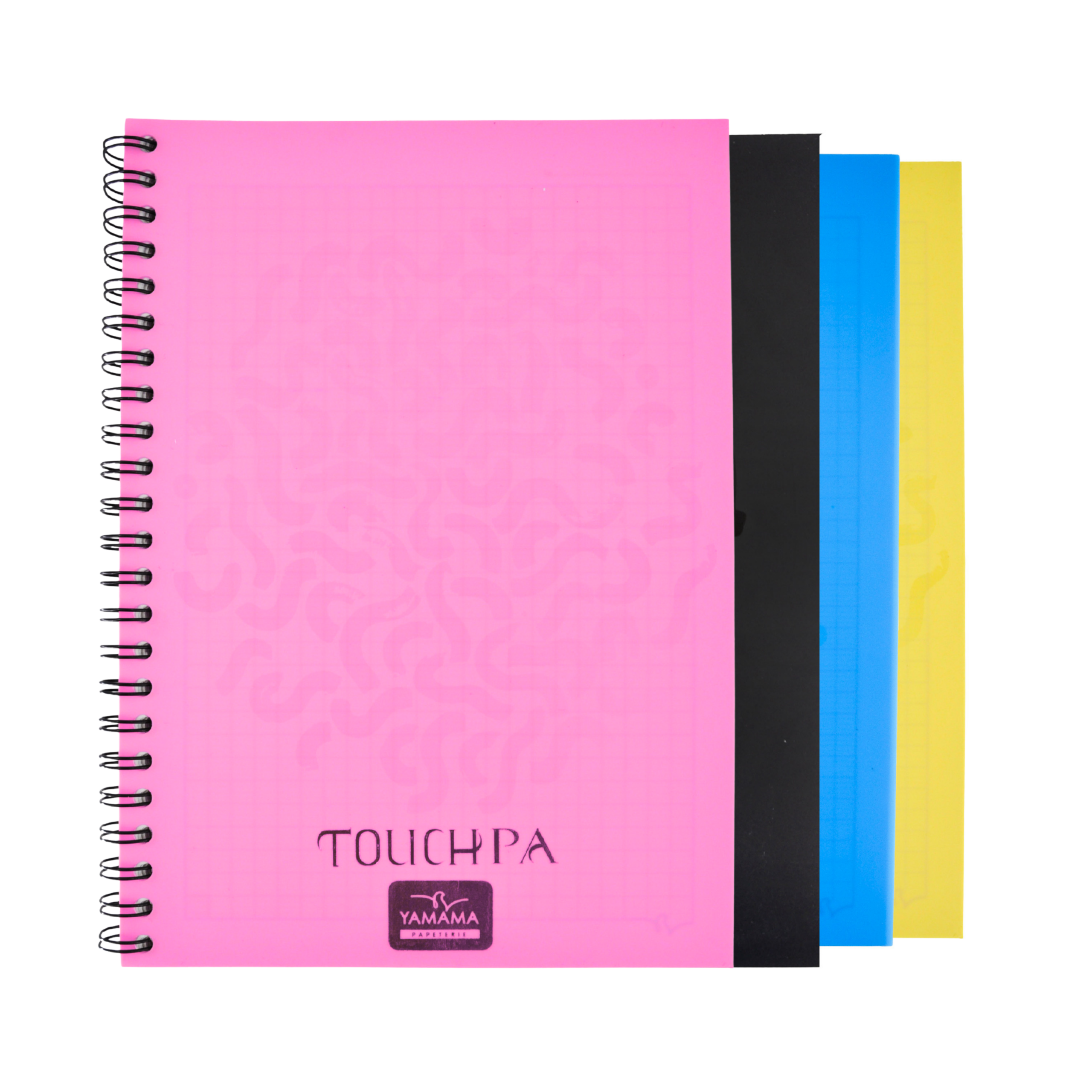 Cahier WIRO 300P Grand Format Plastifier/Cartonné 90G TOUCHPA - YAMAMA