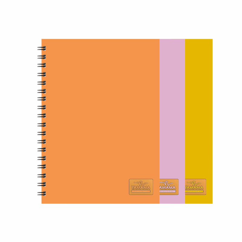 Cahier WIRO 200P Petit Format Plastifier 80G UNI - YAMAMA