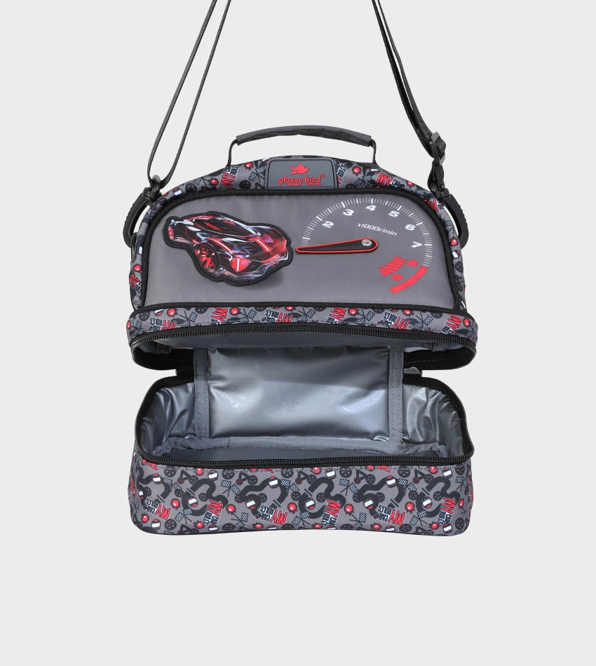 Sac à dos scolaire 17" 3 pièces GB5396TB – Trousse + Sac repas – Chariot vendu séparément – Image 16