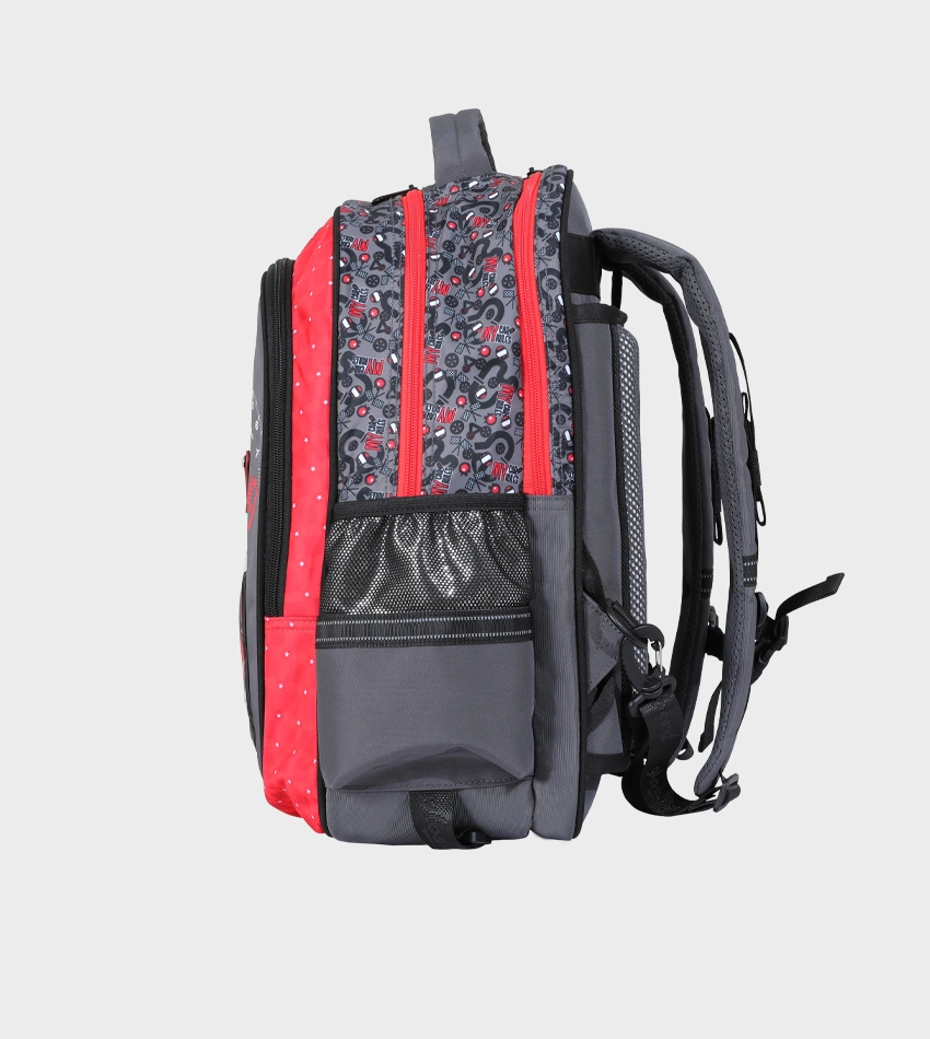 Sac à dos scolaire 17" 3 pièces GB5396TB – Trousse + Sac repas – Chariot vendu séparément – Image 20