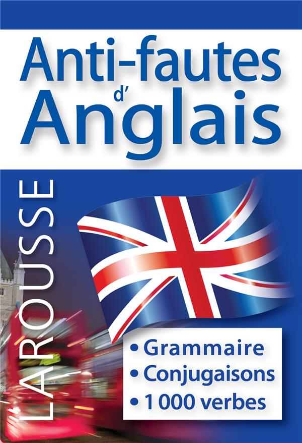 Anti-fautes d'anglais Larousse - Couverture