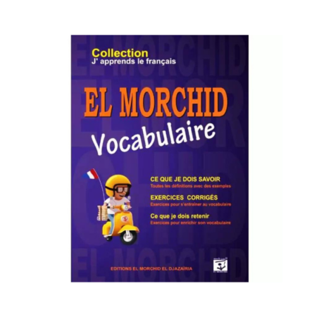 Couverture du livre El Morchid Vocabulaire pour apprendre le français et enrichir son lexique