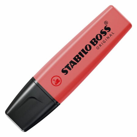 Surligneur STABILO BOSS ORIGINAL1 surligneur - rouge 70/40