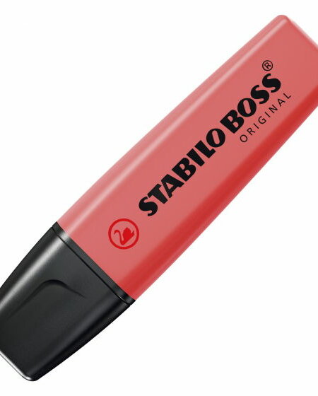 Surligneur STABILO BOSS ORIGINAL1 surligneur - rouge 70/40