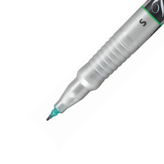 Marqueur permanent pointe super fine STABILO Write-4-allPochette de 4 marqueurs noir + bleu + rouge + vert 166/4 – Image 4