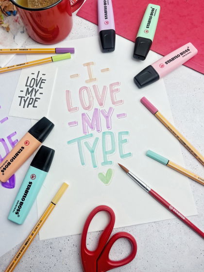 Surligneur pointe biseautée STABILO BOSS ORIGINAL ARTYSet de bureau de 23 surligneurs EO7023-01-5-20 – Image 7