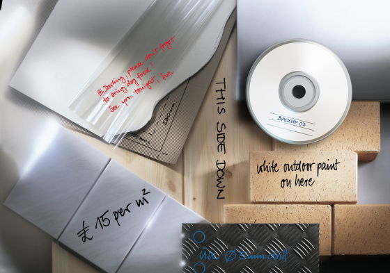 Marqueur permanent pointe super fine STABILO Write-4-allPochette de 4 marqueurs noir + bleu + rouge + vert 166/4 – Image 6