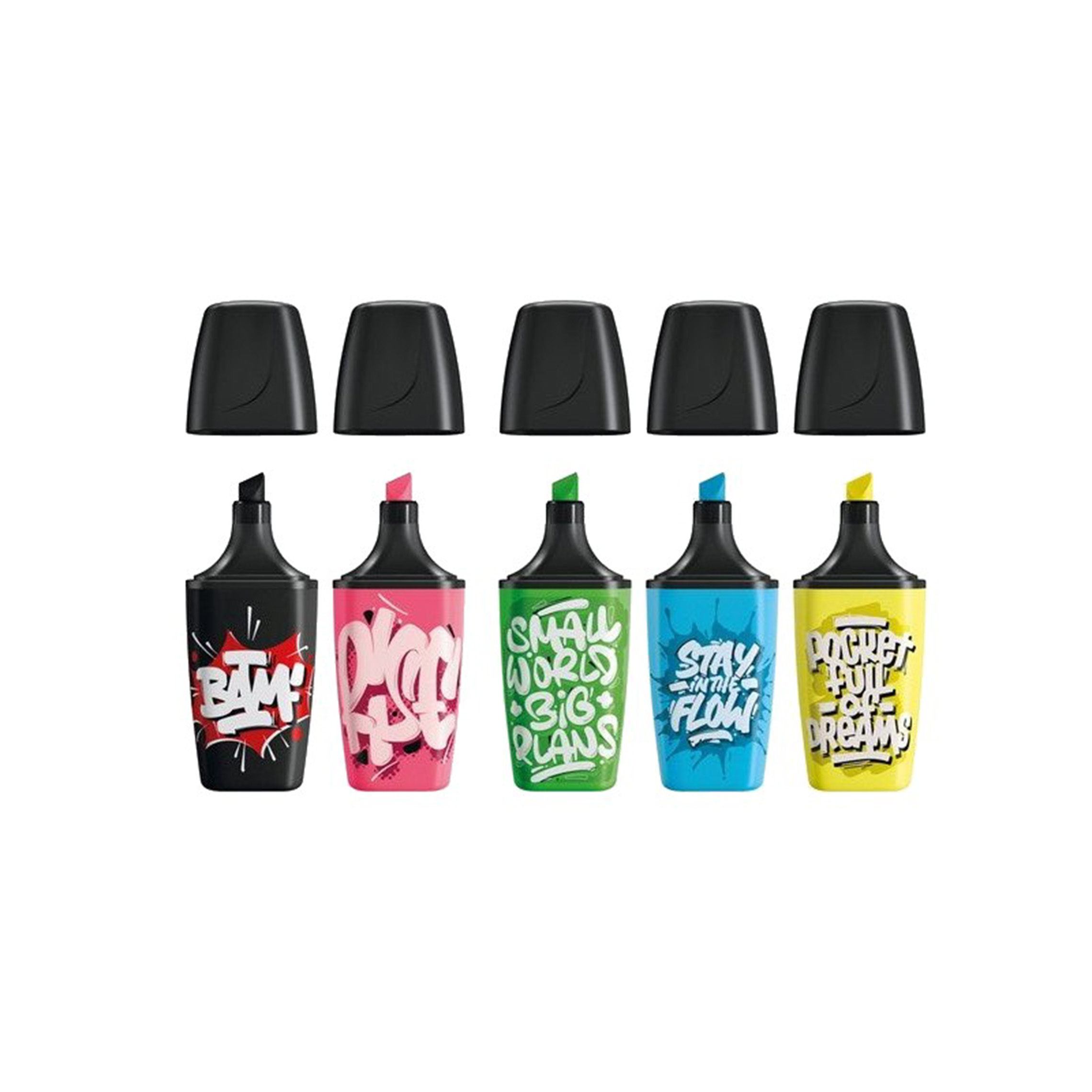 STABILO BOSS BUREAU MINI - SET DE 5 SNOOZE – Image 2