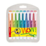 Surligneur format stylo STABILO swing coolPochette de 8 surligneurs 275/8-3