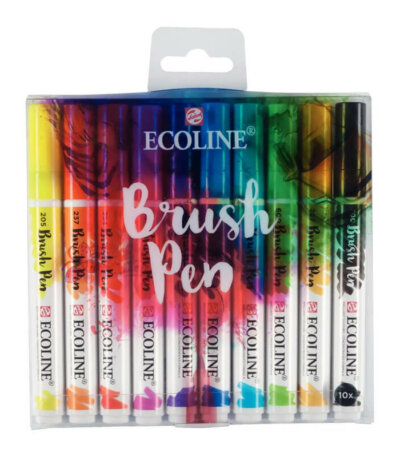 Illustration réalisée avec le Feutre Brushpen Ecoline Talens 10