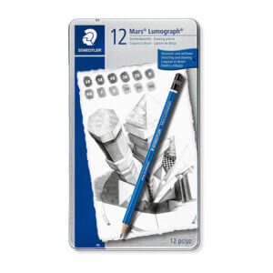 Crayon Lumograph Staedtler boîte 12 graphite