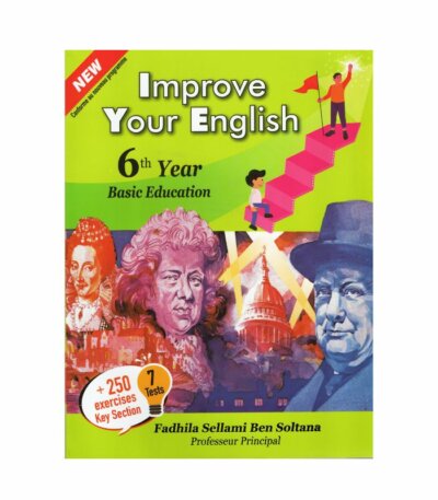 غلاف كتاب Improve Your English 6ème Primaire للسنة السادسة