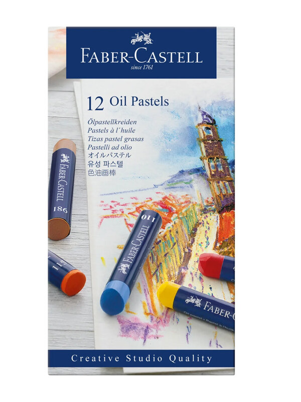 Pastel sec Faber-Castell 12 couleurs set