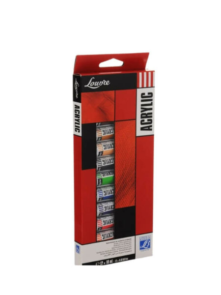 SET ACRYLIQUE LOUVRE 12*10ML