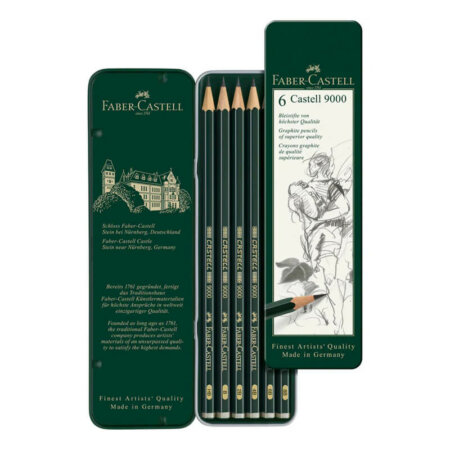 Mine extra-fine du Crayon graphite Castell 9000