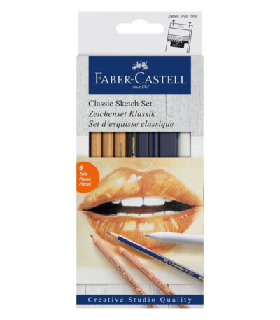Set esquisse classique Faber-Castell dans sa boîte