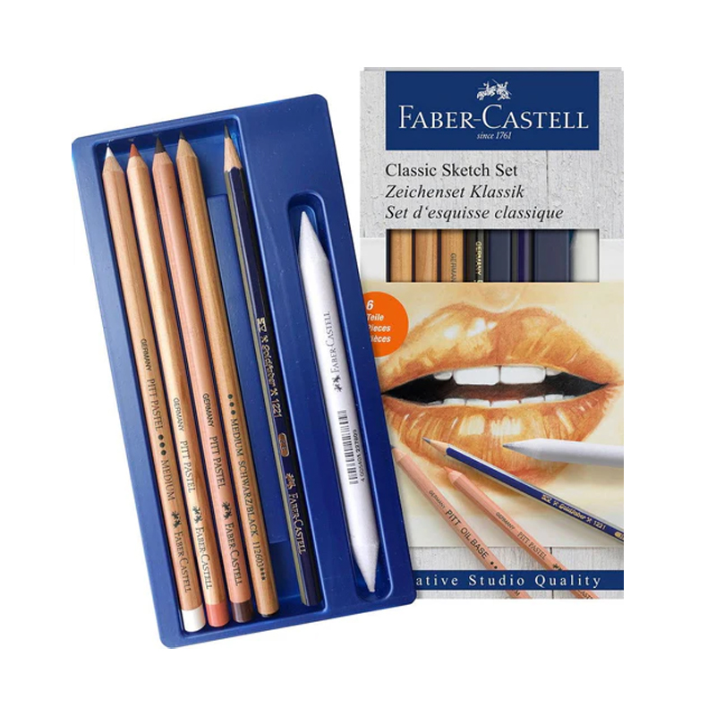 Set esquisse classique Faber-Castell – Kit Essentiel Croquis – Image 4