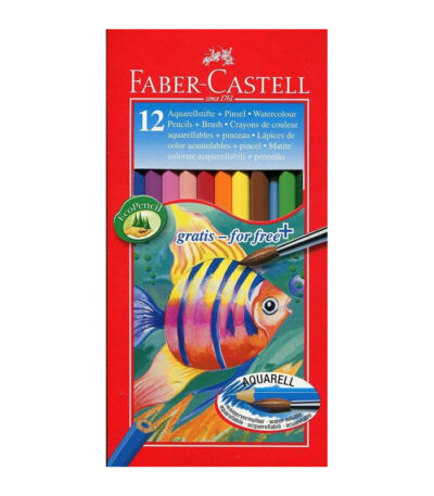 Crayon Aqua Faber-Castell 12 couleurs