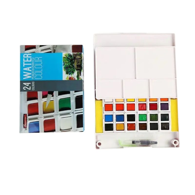 Superior watercolour Set – 24 Colors