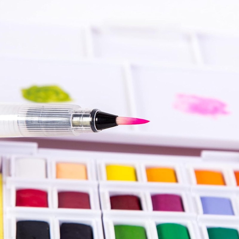 Set Aquarelle 24 Couleurs Qualité Supérieure – Image 2