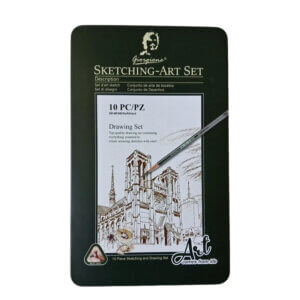 Set de croquis Giorgione 10 pièces pour dessinateur