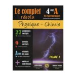 Couverture du livre Complet Résolu PC Bac Exp T1 (Physique-Chimie 4ème Sciences Expérimentales).