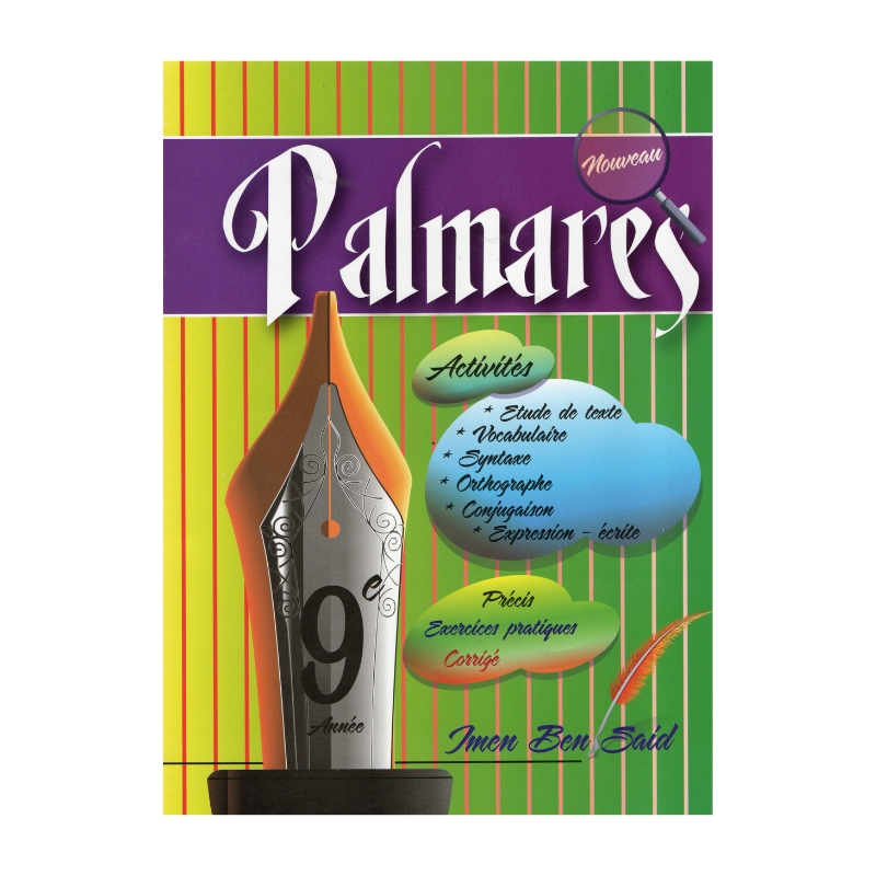 Couverture du livre Palmarès Français 9ème Concours (Préparation Examen National).