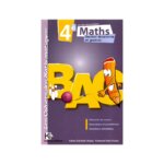 Couverture du manuel Cahiers des Mathématiques 4ème Éco-Gestion (Résumé de cours, Exercices, Problèmes et Solutions Détaillées) par Salima Fakhfakh Maalej.