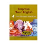 Couverture du manuel de révision Improve Your English 4 BAC. Guide complet pour la Grammaire, le Vocabulaire et l'Expression Écrite pour l'examen d'Anglais.