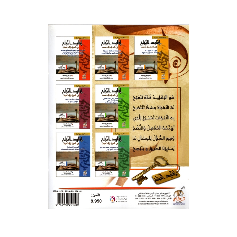 إقليد النجاح عربية باك آداب توضيحات مصحح - كتاب توضيحات ومقاربات للنصوص الأدبية لـ 4 آداب