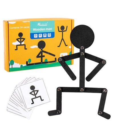 WOODEN MAN PUZZLE SRD 631-15
