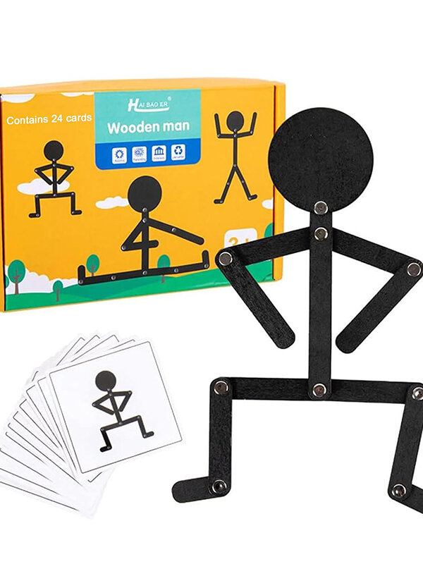 WOODEN MAN PUZZLE SRD 631-15