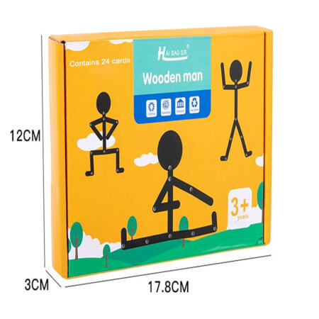 WOODEN MAN PUZZLE SRD 631-15