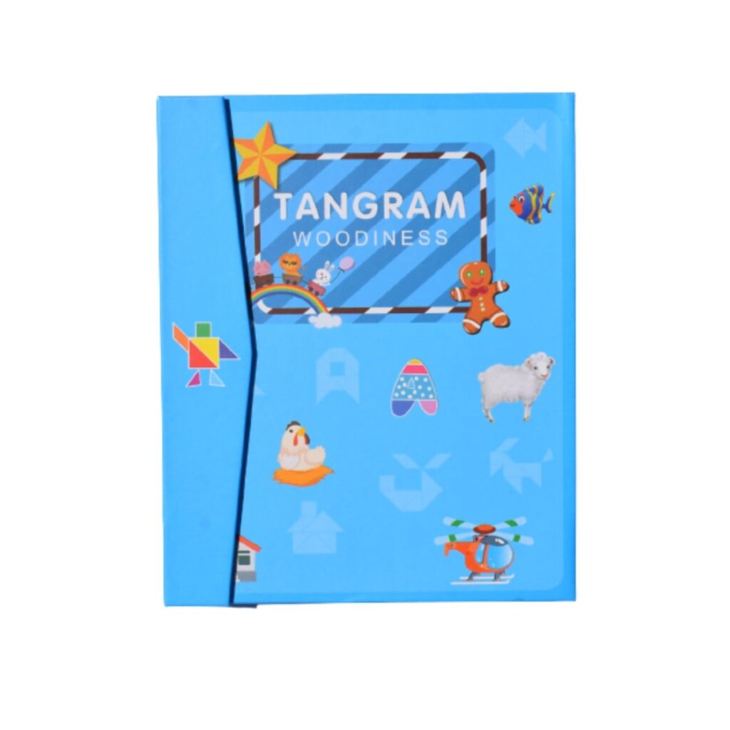 Tangram Magnétique Éducatif pour enfant, idéal comme cadeau en Tunisie et jeu de voyage pour les vacances.