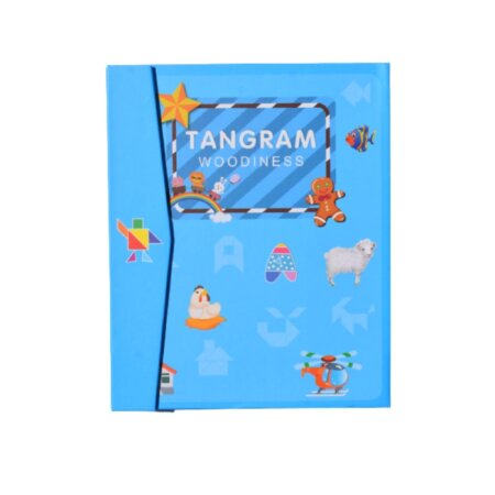 Tangram Magnétique Éducatif pour enfant, idéal comme cadeau en Tunisie et jeu de voyage pour les vacances.