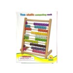 Vue avant de la boîte du Boulier, indiquant l'âge cible (36+ mois) et l'avertissement de sécurité (petites pièces).