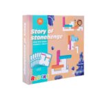 Jeu Construction Logique Stonehenge (50 Blocs x50), avec cartes de défi, cadeau enfant Tunisie pour les 36+ mois.