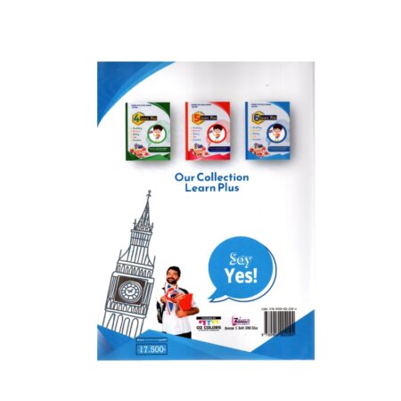 Couverture du livre parascolaire Learn Plus 6ème Anglais Workbook par Lotfi Ben Brahim (édition NEW 2025)