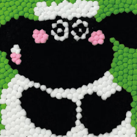 Kit Pompon Painting pour enfant, activité manuelle et loisir créatif en Tunisie