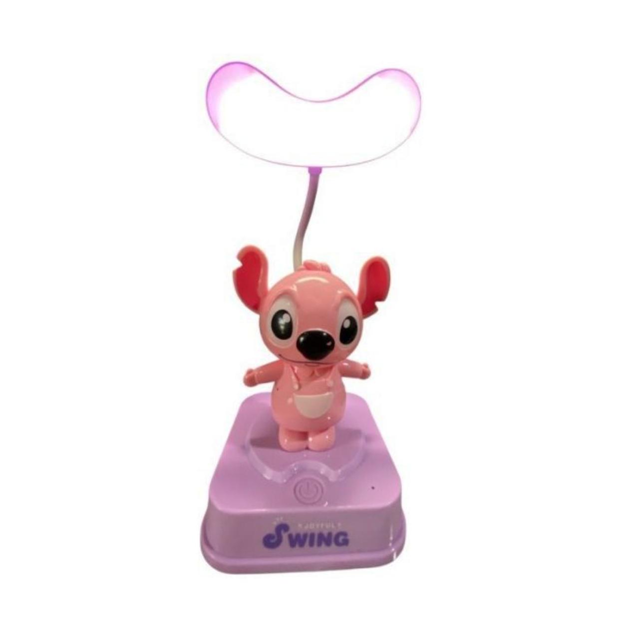 Lampe de Table LED Stitch Rose/ bleu Swing – Image 2