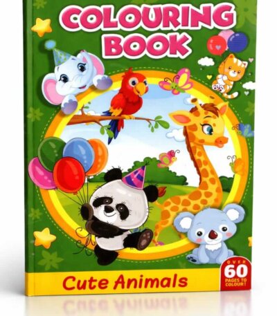 Livre de coloriage Cute Animals Incontournable pour développer la motricité fine