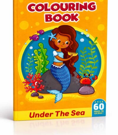 Livre de coloriage Sirène sous la Mer "Under The Sea" captivant avec 60 pages d'aventures
