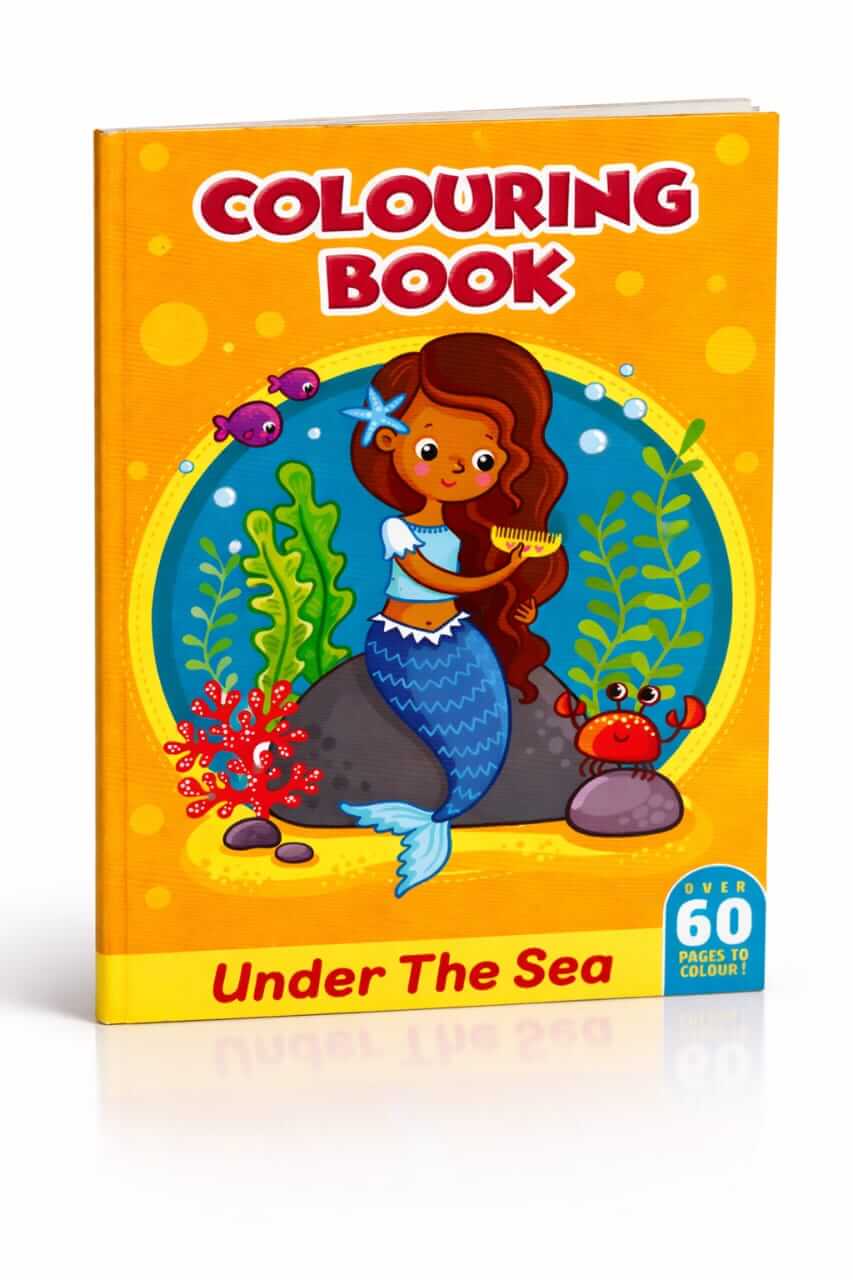 livre de coloriage Sirène sous la Mer Livre de coloriage Sirène sous la Mer "Under The Sea" captivant avec 60 pages d'aventures