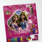 puzzle barbie 70 pièces captivant pour développer la concentration des filles