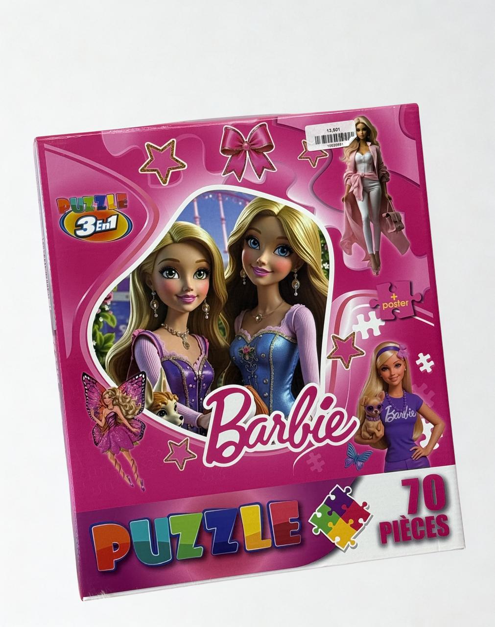 puzzle barbie 70 pièces puzzle barbie 70 pièces captivant pour développer la concentration des filles