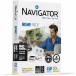 Rame papier Navigator Home Pack A4 80g 250 feuilles blanc pour impression et photocopie